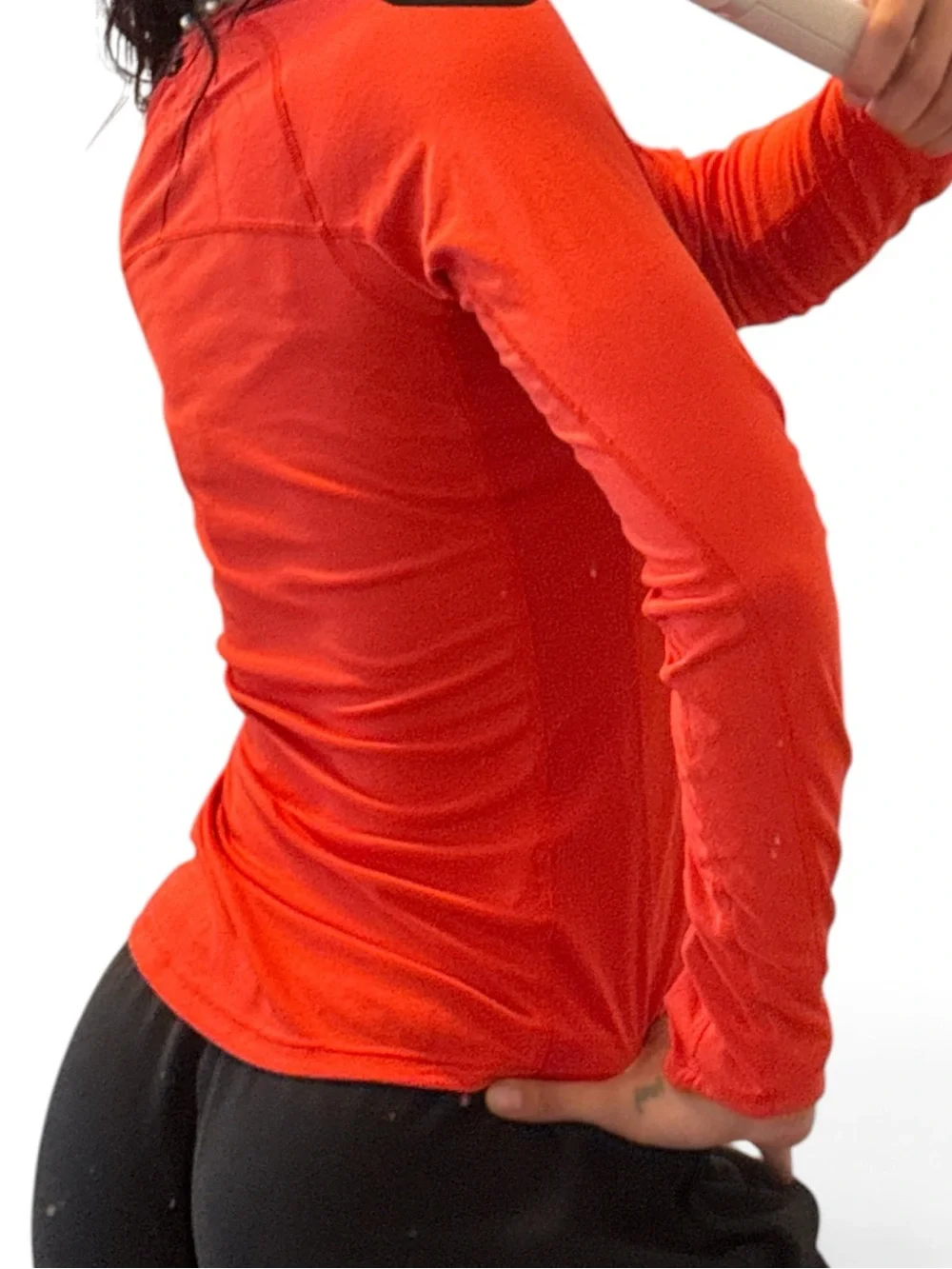Nike Long-Sleeve Dri-FIT Athletic Top - Red